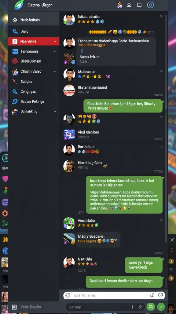 ads508 - Tangkapan layar menunjukkan karakter utama dalam aksi.