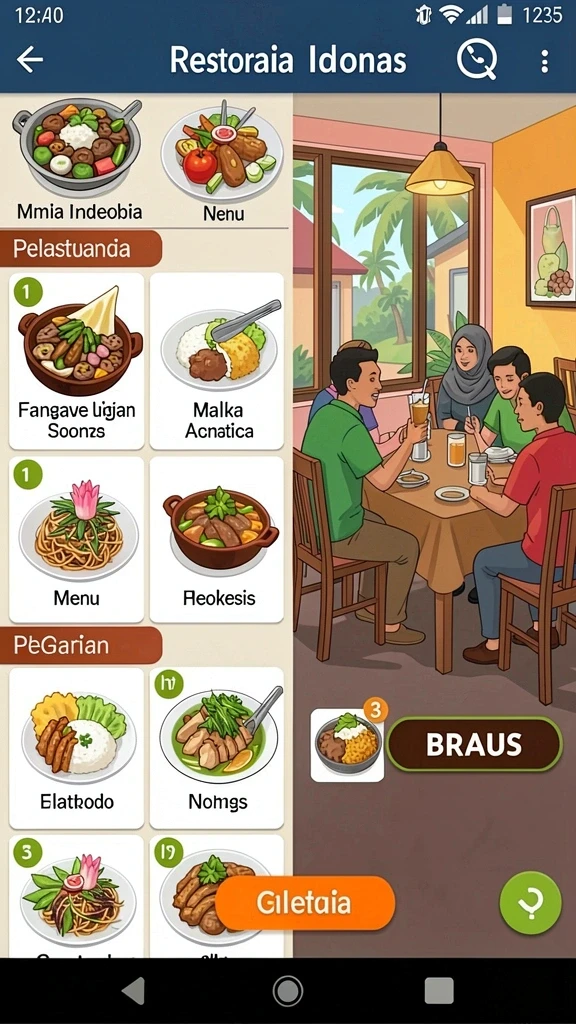 corla188 - Pemandangan level yang unik dan penuh warna.