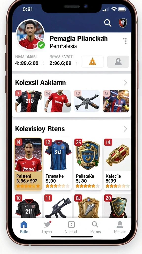 galaxy77 - Karakter baru dengan desain yang menarik.