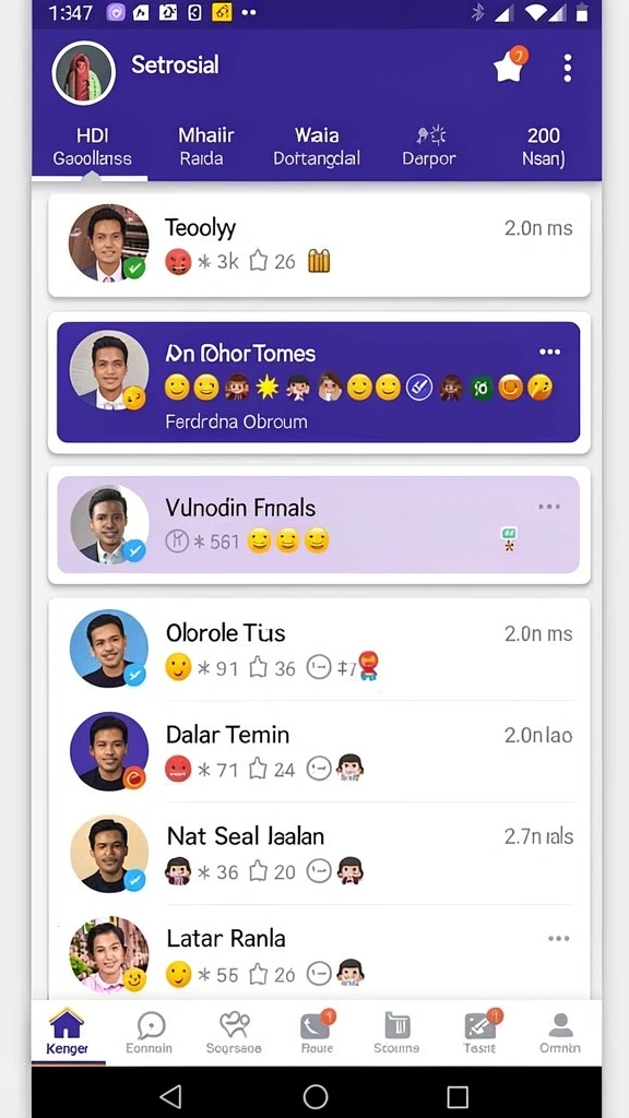 pakbostogel - Tampilan antarmuka yang modern dan menarik.