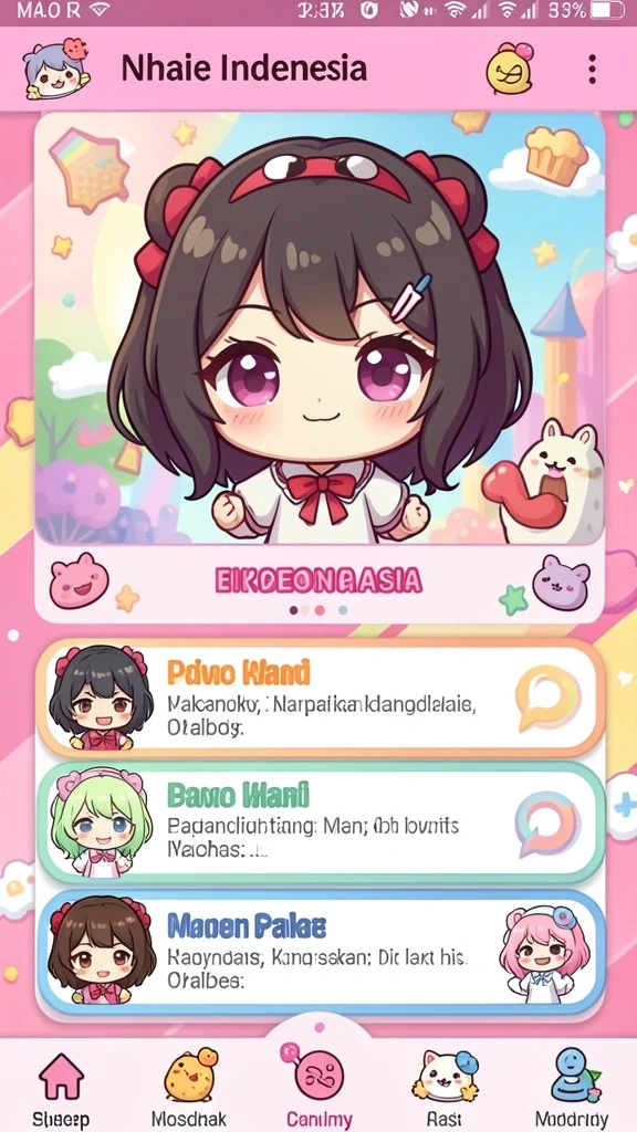 pulitoto - Karakter-karakter lucu yang siap menemani Anda bermain.