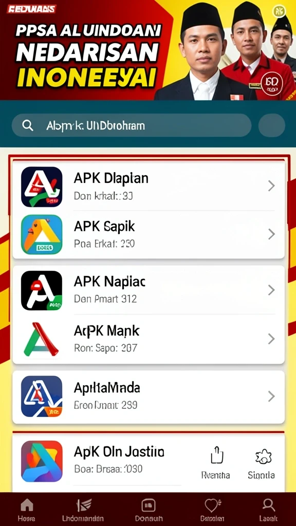 spn88 - Tampilan utama SPN88 yang menarik dan intuitif.
